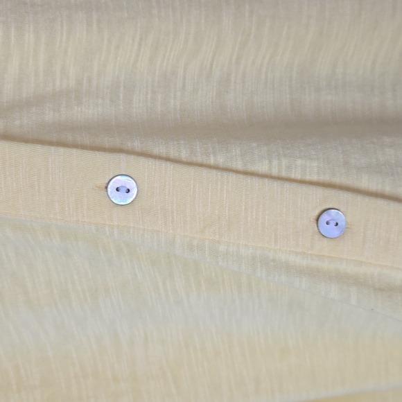 J. Jill  Sleveless Yellow Button Front  Shirt Versatile Style Size 4X NwT. - Picture 6 of 9